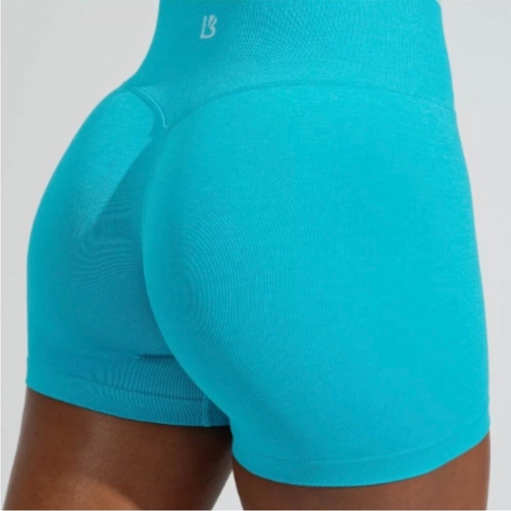Buffbunny BBL Seamless Shorts in Aqua Dream